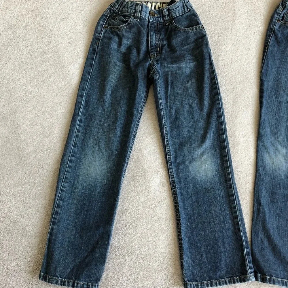 Gymboree Straight Leg and Bootleg Jeans(lot of 2 pairs)